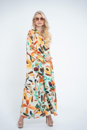 فستان مناسبات ملون 2025