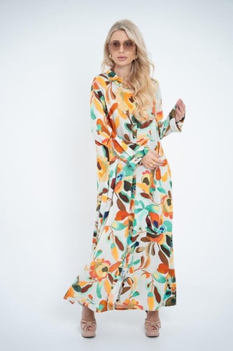 فستان مناسبات ملون 2025