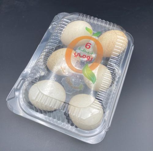 بيض رومي بلدي 6 حبات