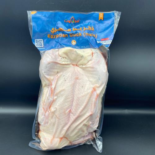 ذكر بط مصري بلدي مبرد وزن 2200جم ±200