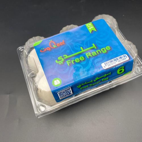 بيض بلدي 6 حبات