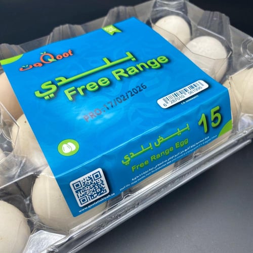 بيض بلدي 15 حبة