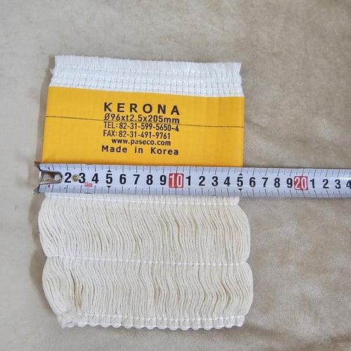 فتيلة دفاية قاز اصلي وسط كوري 3300 Q96×t2. 5×205MM...