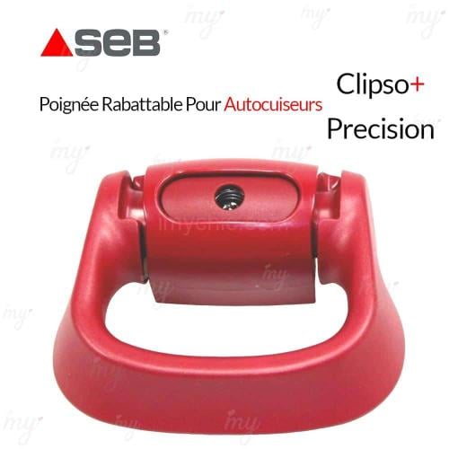 مقبض قابل للطي لقدر الضغط Clipso+ Precision Seb SS...