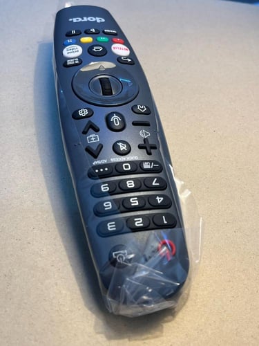 ريموت تلفزيون دورا أصلي يتوافق مع تلفزيون دورا 50D...