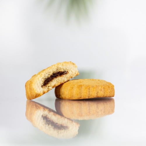 معمول بالتمر دائري