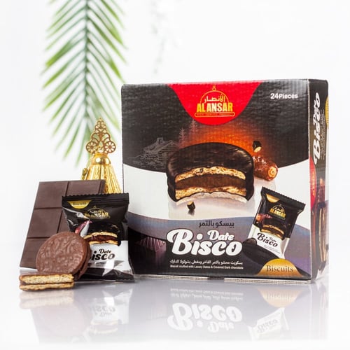 كرتون بيسكوديت بالشوكولا الداكنة (12 علبه)