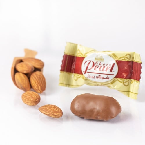 هرمية لوز مغطى بالشوكولاته فرط (كيلو)