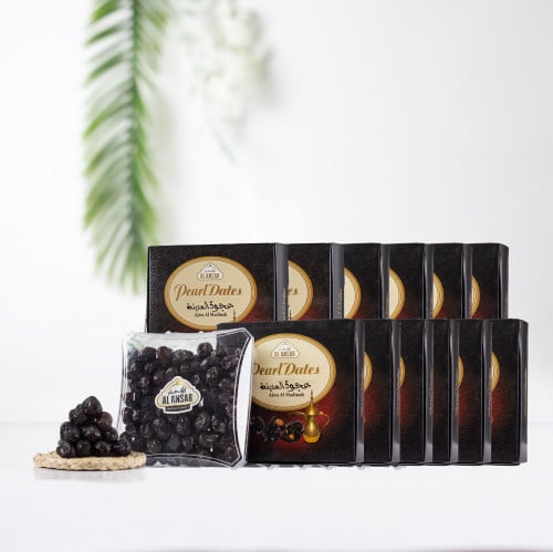 كرتون 12 علبه نصف كيلو من عجوة المدينة