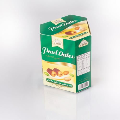 صقعي تمر محشي لوز وهيل