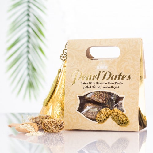 مطحون التمر بنوع واحد من المكسرات (بالسمسم)