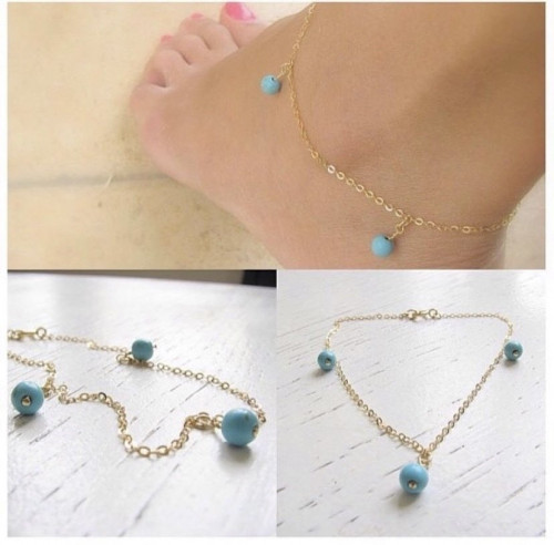 خلخال تركواز