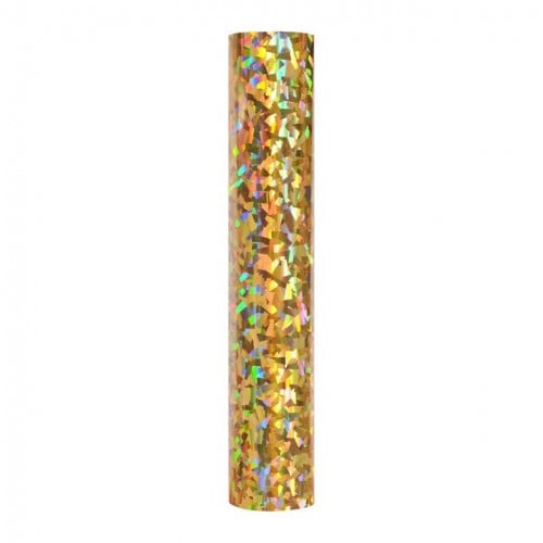 فينيل حراري ثلاثي الأبعاد كريستال ذهبي 010، 25.40x...