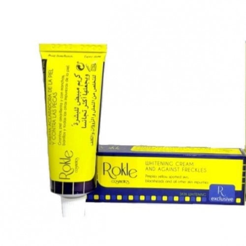 كريم روكله كريم تفتيح مكثف للوجه والابط والمناطق ا...