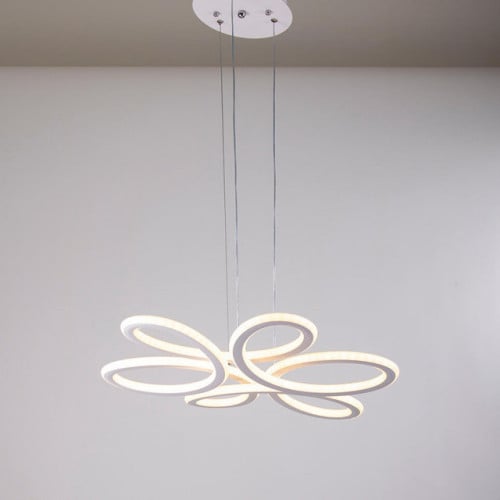 ثريا ليد مودرن أبيض