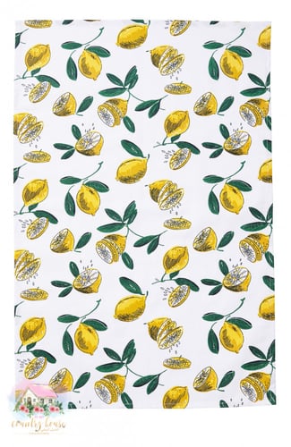 4468 مفرش الليمون المنعش