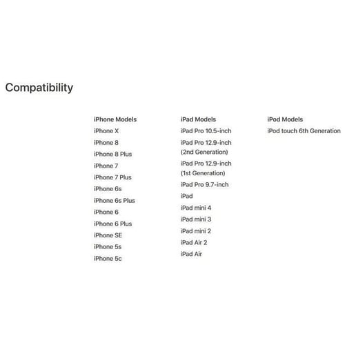 وصلة سماعة و شاحن للايفون من شركة belkin