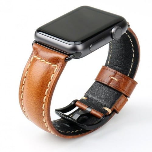 سير ساعة ابل جلد ماركة MAIKES