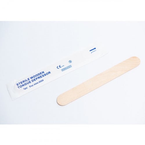 خافض لسان معقم 100 حبه