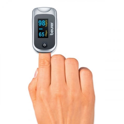 بيوريير مقياس تشبع الأكسجين والنبض PO40 Pulse Oxim...