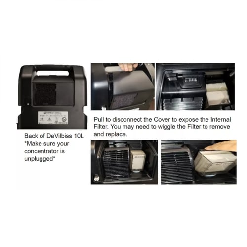 فلتر كمبروسور مولد أكسجين 5 لتر ديفيلبس Devilibs O...