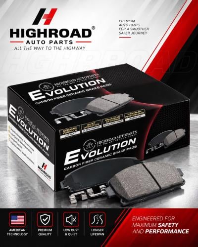 Ceramic brake pads for GMC Sierra Silverado (front...