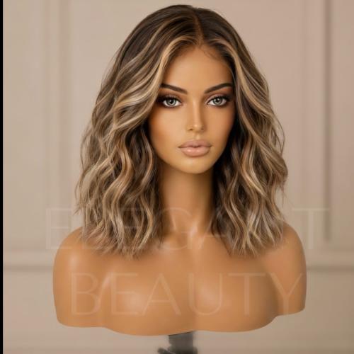 باروكة شعر طبيعي تل كريستال #jaki