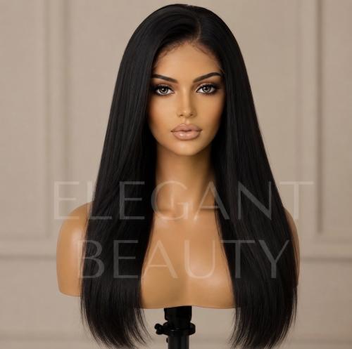 باروكة شعر طبيعي تل كريستال #memi