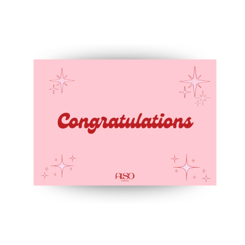 بطاقة مبروك - Congratulations card