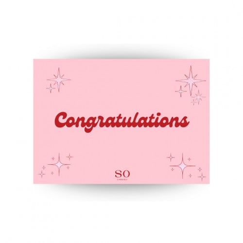 بطاقة مبروك - Congratulations card