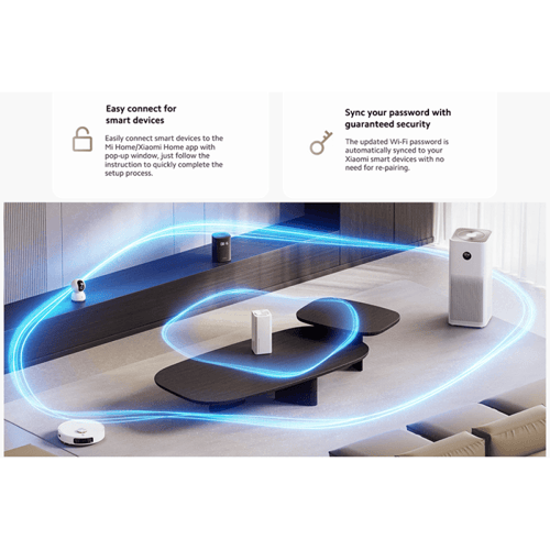 موزع شبكة شاومي بنظام Mesh واي فاي AX3000 السرعه 3...