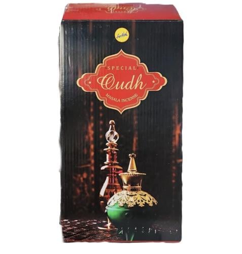 أعواد بخور ند ماسالا بالعود الكمبودي الهندي من اسال، 23 سم، 50 جرام- Indian Cambodian Oud Bakhoor Masala Incense Sticks 23cm 50 Gr...