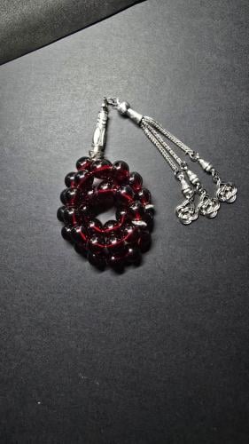 سبحه دم الغزال زجاج