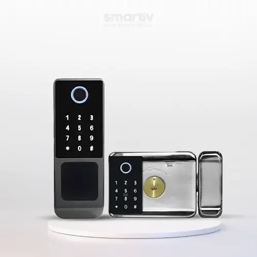 قفل باب ذكي ST-LOD03 بالبصمة والرقم السري – Tuya WiFi