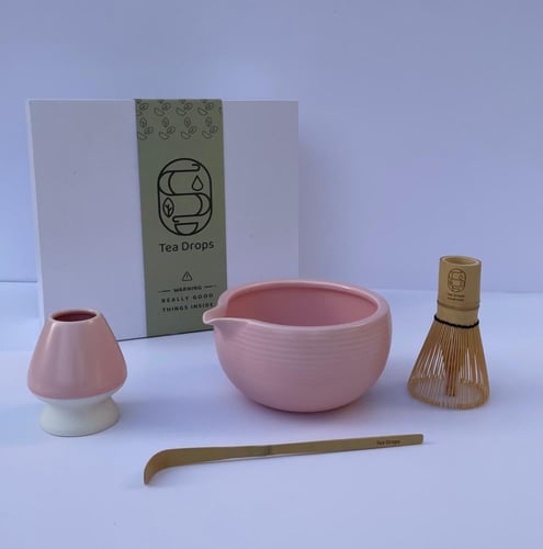 بوكس أدوات الماتشا - 4 قطع