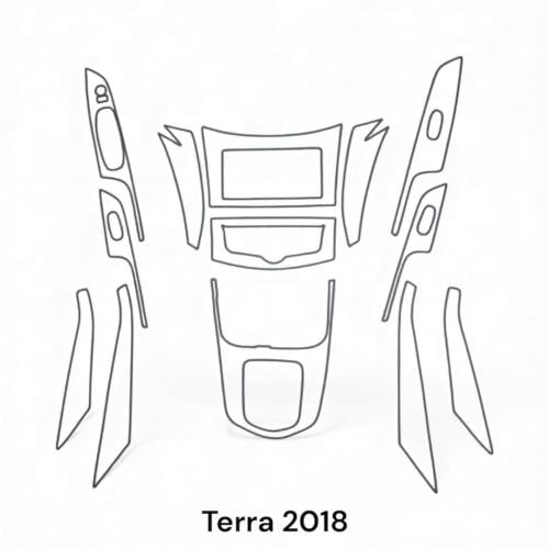 حمايه PPF الداخليه قص الكتروني Terra 2018