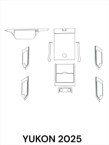 حمايه PPF الداخليه قص الكتروني YUKON 2025