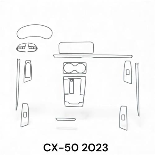 حمايه PPF الداخليه قص الكتروني CX-50 2023