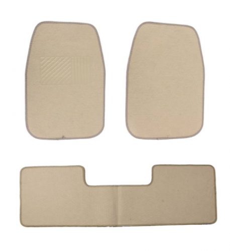 طقم فرشة ارضية موكيت لون بيج