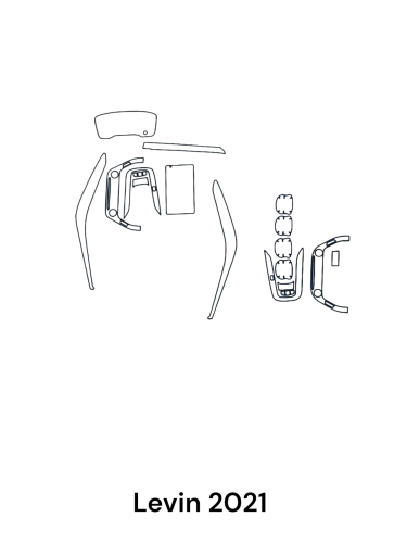 حمايه PPF الداخليه قص الكتروني Levin 2021