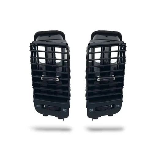 بكج ديكور ريش مكيف وسط أسود و إطار ريش المكيف خشبي...