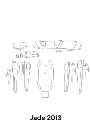 حمايه PPF الداخليه قص الكتروني Jade 2013