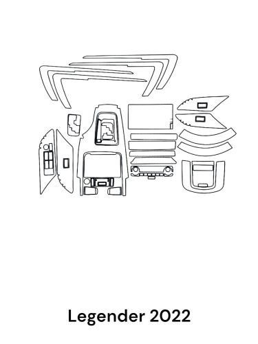 حمايه PPF الداخليه قص الكترونية Legender 2022