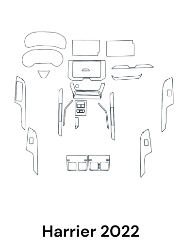 حمايه PPF الداخليه قص الكتروني Harrier
