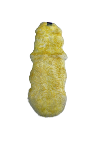 فرو جاعد طبيعي اصفر