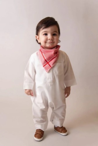 برباتوز اطفال مع مريلة وامكانية كتابة الاسم