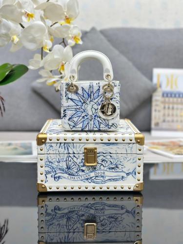 حقيبة ديور صناعة يدوية 12cm