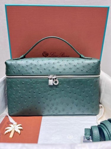 حقيبة لوربيانا جلد نعام (٧ ألوان)