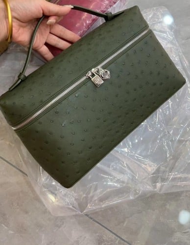 حقيبة لوربيانا جلد نعام