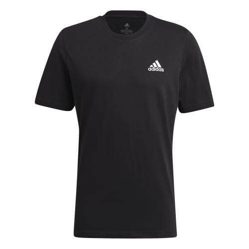 Embroidered Small Logo T-Shirt - Black